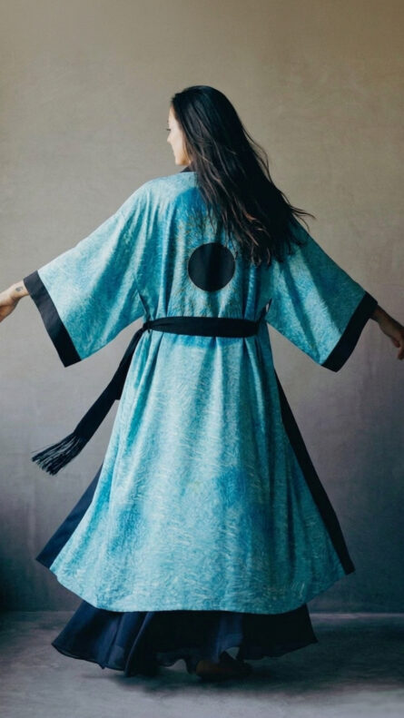 Blue Iris Kimono - Image 2