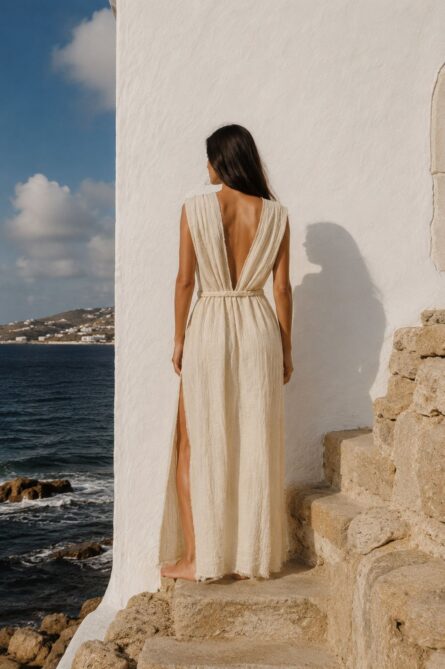 Ember Natural Dress - Image 5