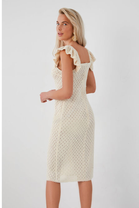 Lea Crochet Dress - Image 3