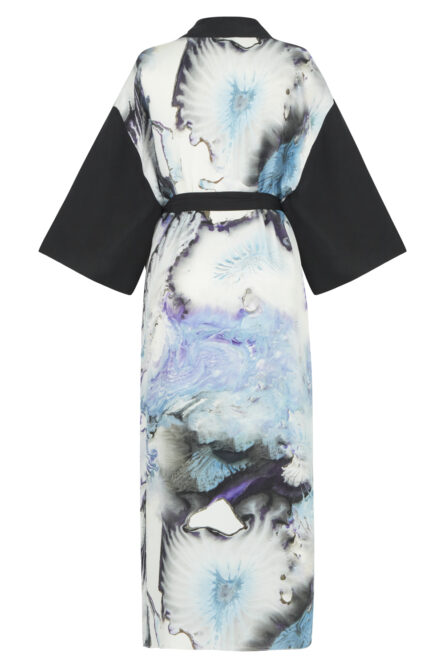 Lucid Black Kimono - Image 2