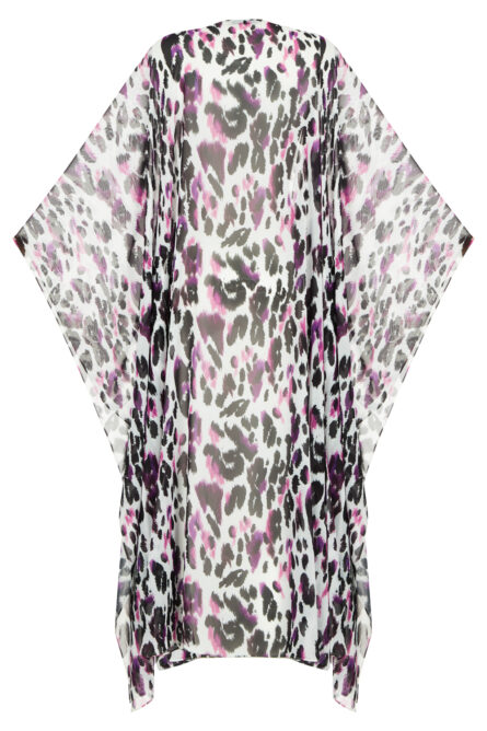 Purple Leopard Kimono - Image 2