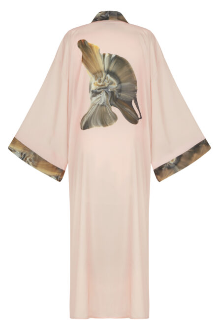Pinkie Brown Kimono - Image 2