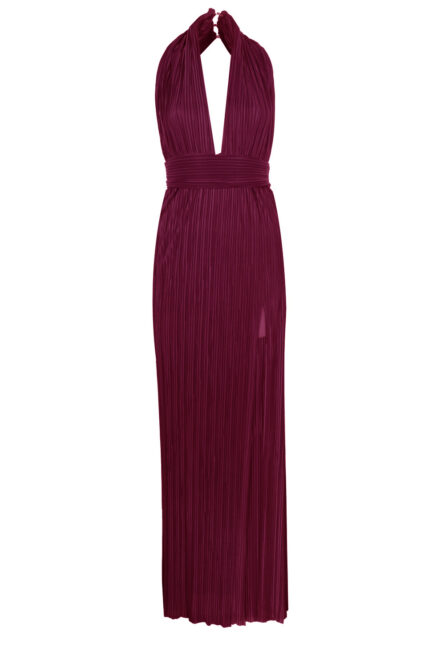 Karen Bordeaux Dress - Image 1