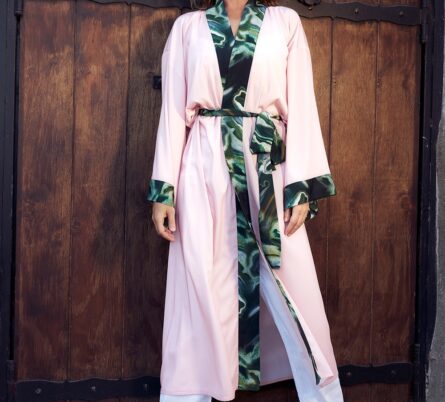 Pinkie Green Kimono - Image 4