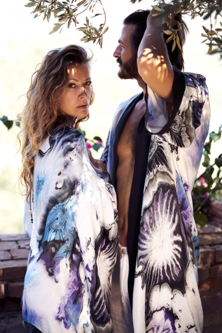 Lucid Blue Kimono - Image 3